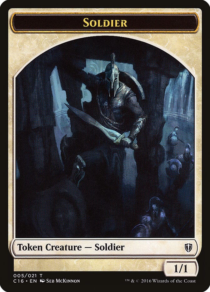 Soldier [Commander 2016 Tokens] MTG Single Magic: The Gathering  | Multizone: Comics And Games