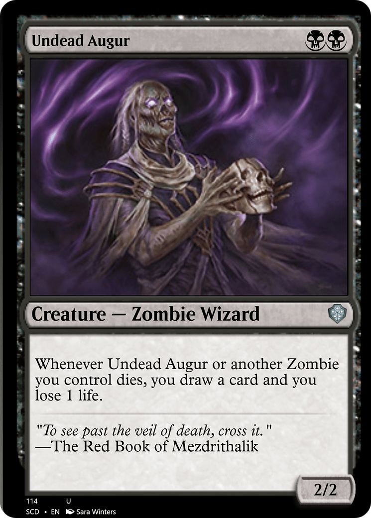 Undead Augur [Starter Commander Decks] MTG Single Magic: The Gathering  | Multizone: Comics And Games