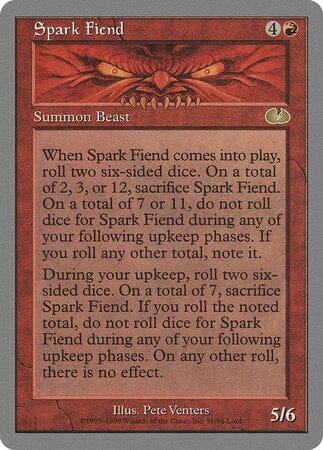 Spark Fiend [Unglued] MTG Single Magic: The Gathering  | Multizone: Comics And Games