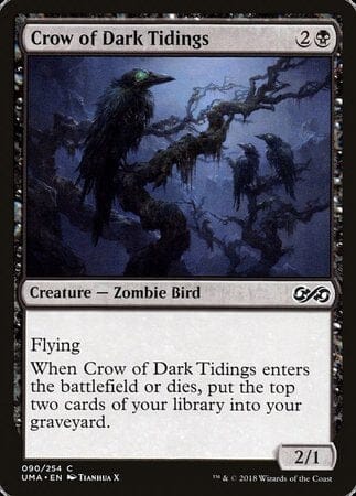 Crow of Dark Tidings [Ultimate Masters] MTG Single Magic: The Gathering  | Multizone: Comics And Games