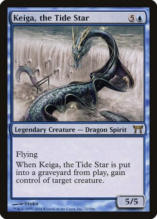 Keiga, the Tide Star [Champions of Kamigawa] MTG Single Magic: The Gathering  | Multizone: Comics And Games