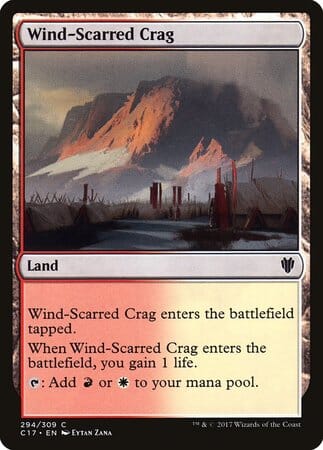 Wind-Scarred Crag [Commander 2017] MTG Single Magic: The Gathering  | Multizone: Comics And Games