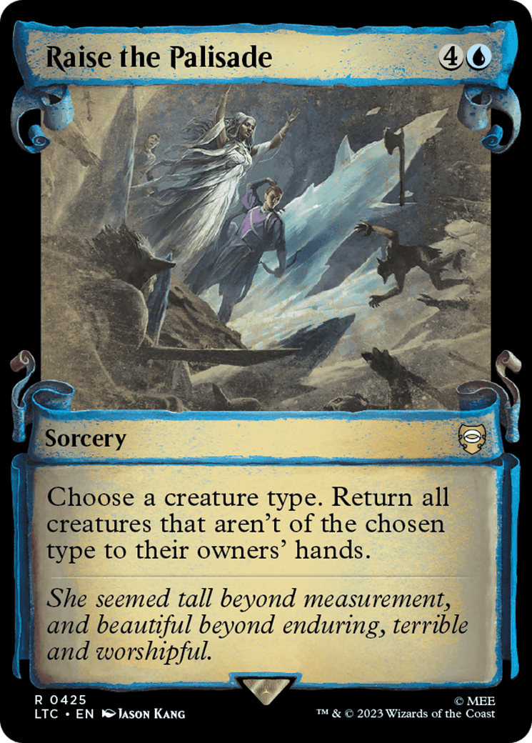 Raise the Palisade [The Lord of the Rings: Tales of Middle-Earth Commander Showcase Scrolls] MTG Single Magic: The Gathering  | Multizone: Comics And Games