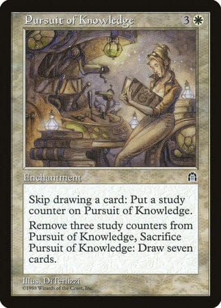 Pursuit of Knowledge [Stronghold] MTG Single Magic: The Gathering  | Multizone: Comics And Games