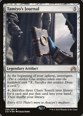 Tamiyo's Journal (Entry 653) [Shadows over Innistrad] MTG Single Magic: The Gathering  | Multizone: Comics And Games