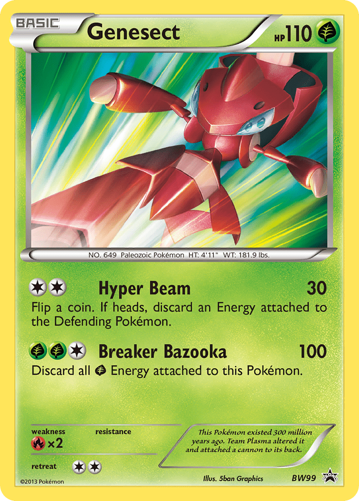 Genesect (BW99) [Black & White: Black Star Promos] Pokemon Single Pokémon  | Multizone: Comics And Games
