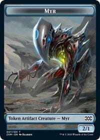 Myr (007) // Ooze Double-sided Token [Double Masters Tokens] MTG Single Magic: The Gathering  | Multizone: Comics And Games