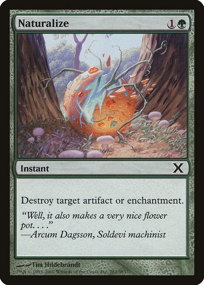 Naturalize [Tenth Edition] MTG Single Magic: The Gathering  | Multizone: Comics And Games