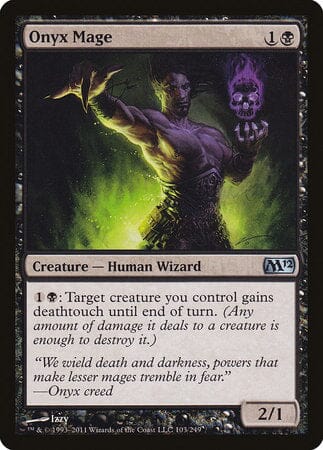 Onyx Mage [Magic 2012] MTG Single Magic: The Gathering  | Multizone: Comics And Games