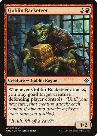 Goblin Racketeer [Conspiracy: Take the Crown] MTG Single Magic: The Gathering  | Multizone: Comics And Games