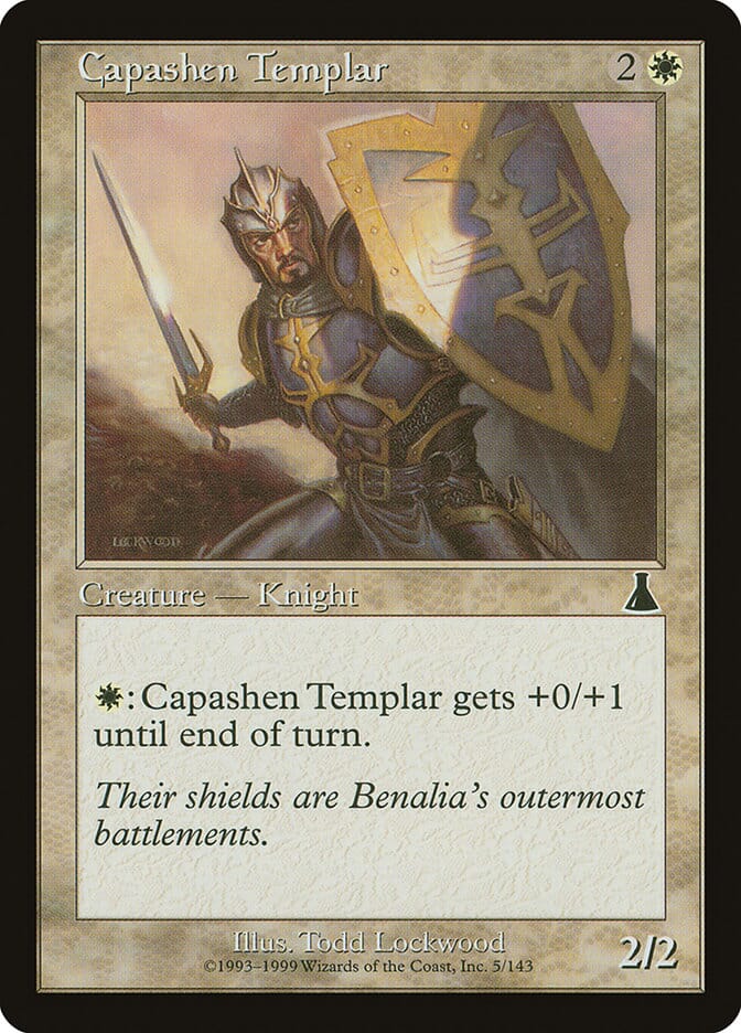Capashen Templar [Urza's Destiny] MTG Single Magic: The Gathering  | Multizone: Comics And Games