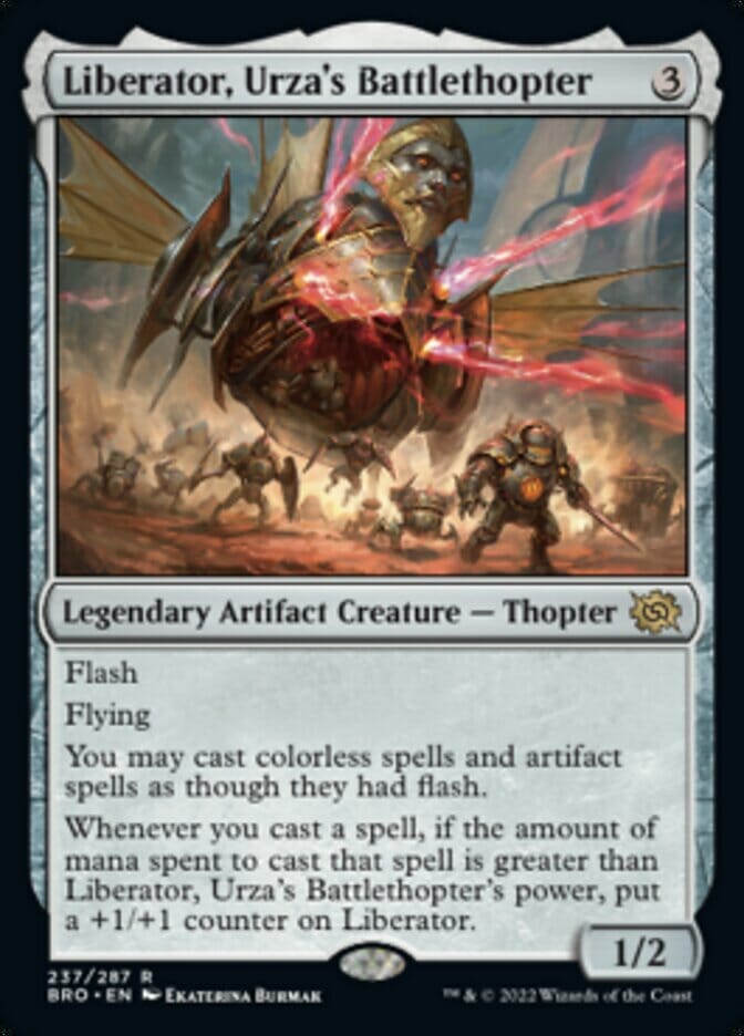 Liberator, Urza's Battlethopter [The Brothers' War] MTG Single Magic: The Gathering  | Multizone: Comics And Games