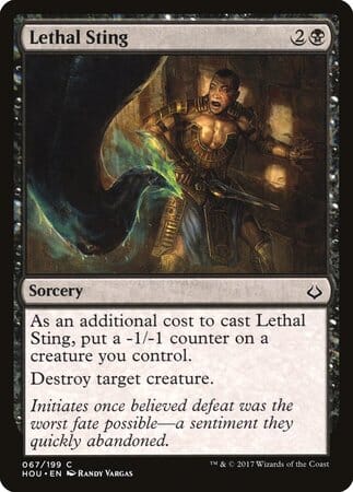 Lethal Sting [Hour of Devastation] MTG Single Magic: The Gathering  | Multizone: Comics And Games