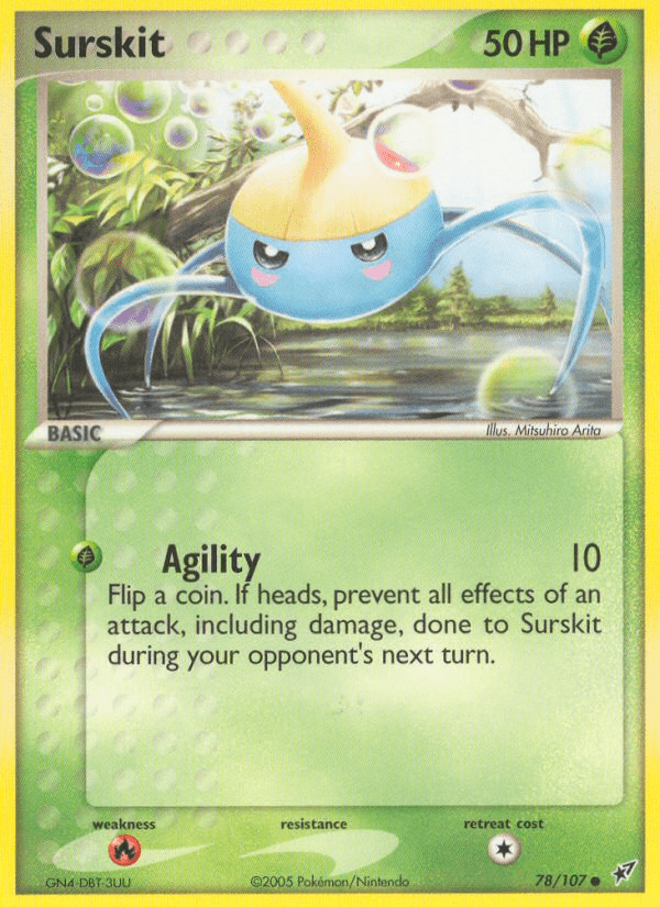 Surskit (78/107) [EX: Deoxys] Pokemon Single Pokémon  | Multizone: Comics And Games