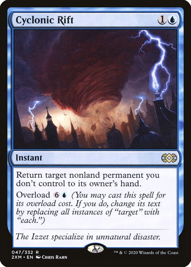 Cyclonic Rift [Double Masters] MTG Single Magic: The Gathering  | Multizone: Comics And Games