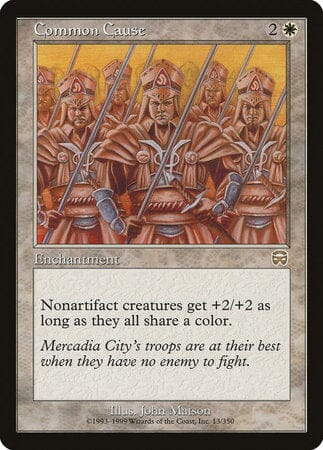 Common Cause [Mercadian Masques] MTG Single Magic: The Gathering  | Multizone: Comics And Games