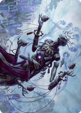 Myojin of Grim Betrayal Art Card [Kamigawa: Neon Dynasty Art Series] MTG Single Magic: The Gathering  | Multizone: Comics And Games