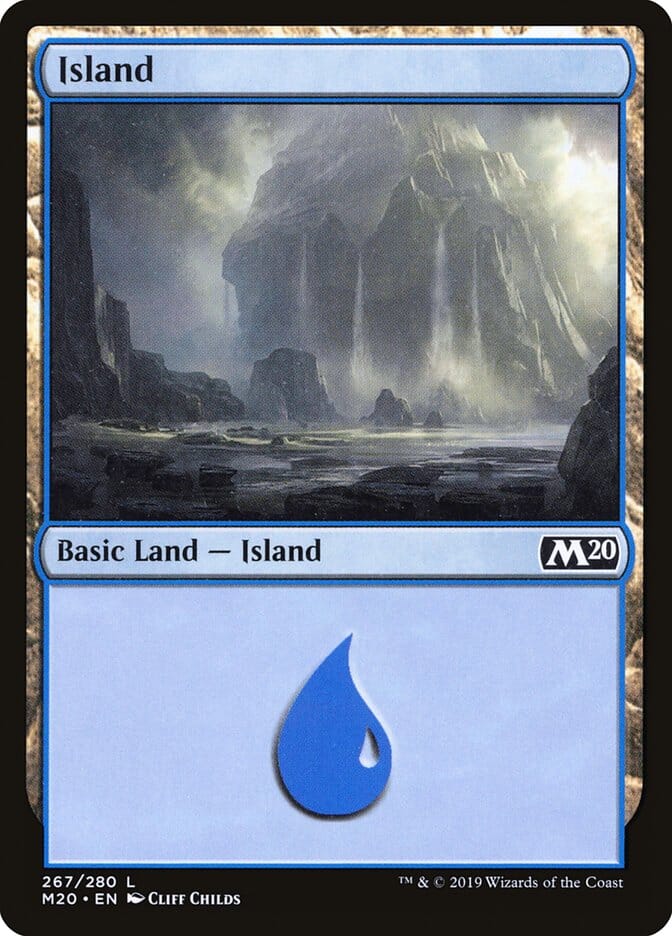 Island (#267) [Core Set 2020] MTG Single Magic: The Gathering  | Multizone: Comics And Games