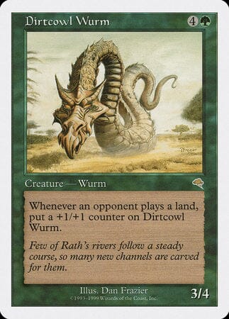Dirtcowl Wurm [Battle Royale Box Set] MTG Single Magic: The Gathering  | Multizone: Comics And Games