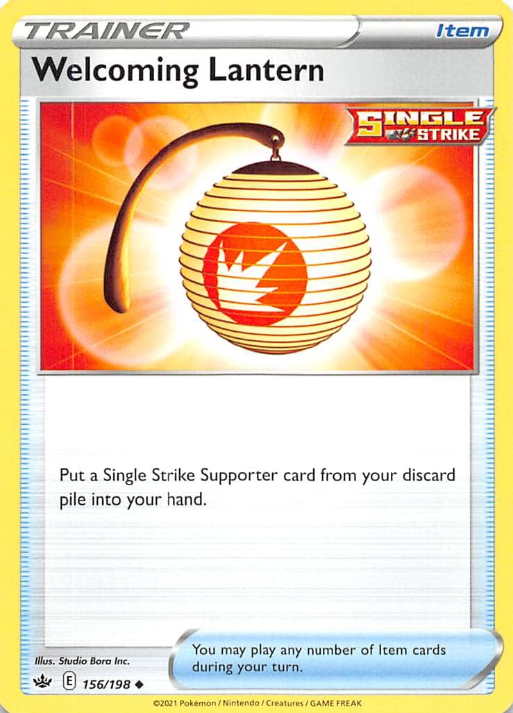 Welcoming Lantern (156/198) [Sword & Shield: Chilling Reign] Pokemon Single Pokémon  | Multizone: Comics And Games