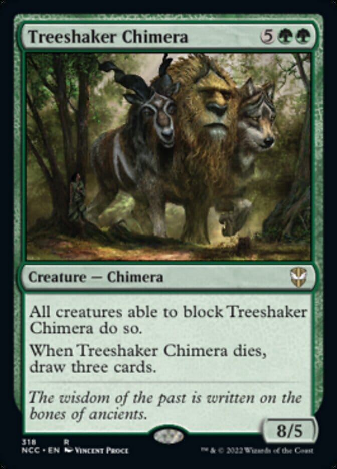 Treeshaker Chimera [Streets of New Capenna Commander] MTG Single Magic: The Gathering  | Multizone: Comics And Games