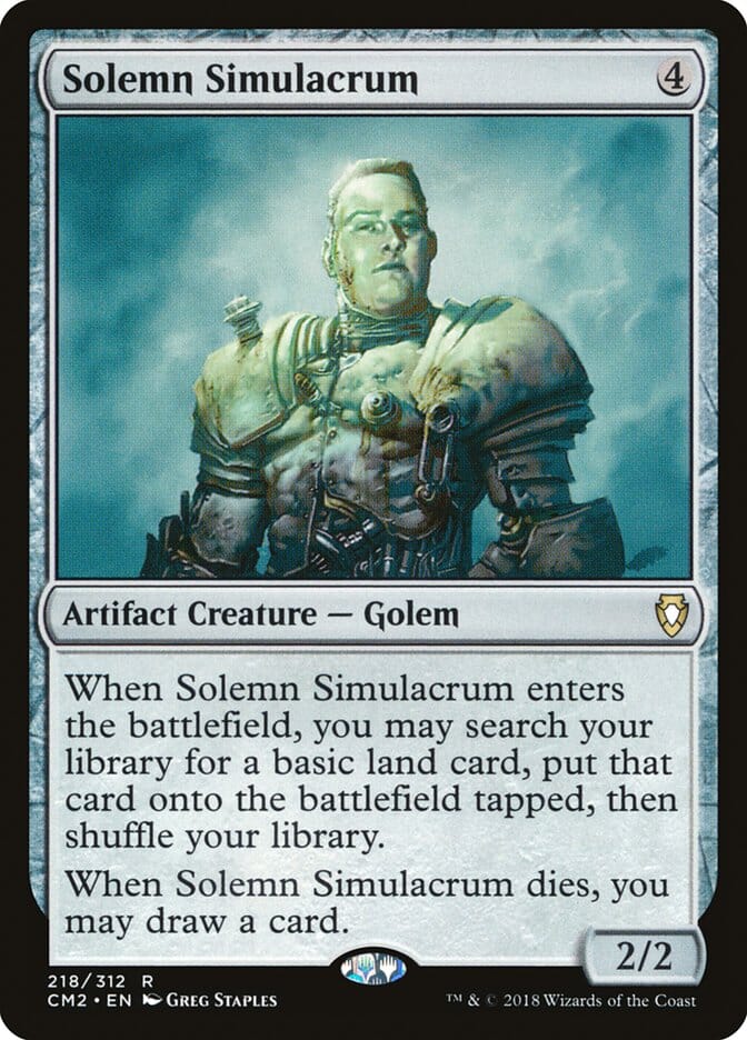 Solemn Simulacrum (218/312) [Commander Anthology Volume II] MTG Single Magic: The Gathering  | Multizone: Comics And Games