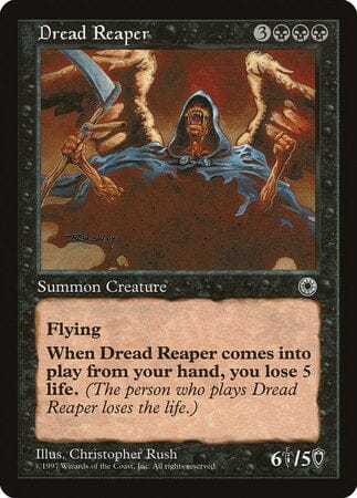 Dread Reaper [Portal] MTG Single Magic: The Gathering  | Multizone: Comics And Games