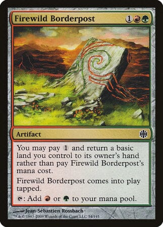 Firewild Borderpost [Alara Reborn] MTG Single Magic: The Gathering  | Multizone: Comics And Games