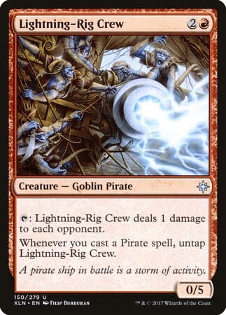 Lightning-Rig Crew [Ixalan] MTG Single Magic: The Gathering  | Multizone: Comics And Games