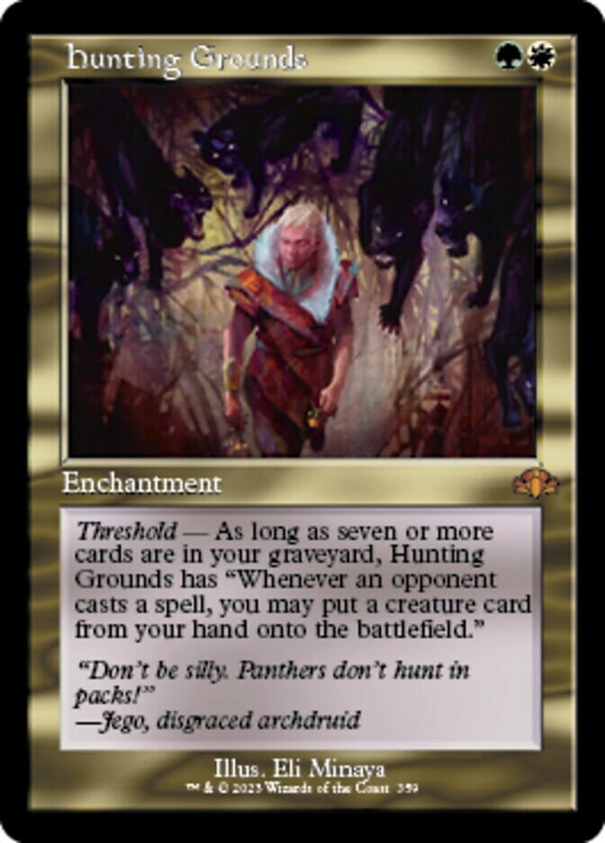 Hunting Grounds (Retro) [Dominaria Remastered] MTG Single Magic: The Gathering  | Multizone: Comics And Games