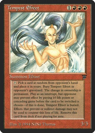 Tempest Efreet [Legends] MTG Single Magic: The Gathering  | Multizone: Comics And Games
