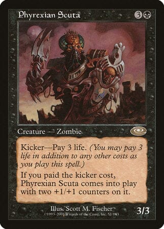 Phyrexian Scuta [Planeshift] MTG Single Magic: The Gathering  | Multizone: Comics And Games