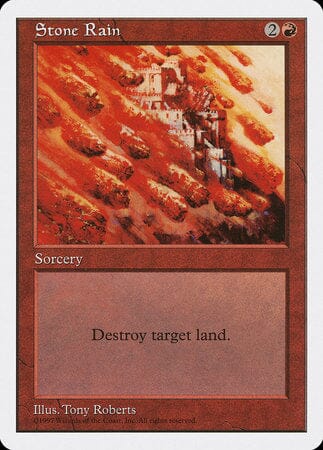 Stone Rain [Fifth Edition] MTG Single Magic: The Gathering  | Multizone: Comics And Games