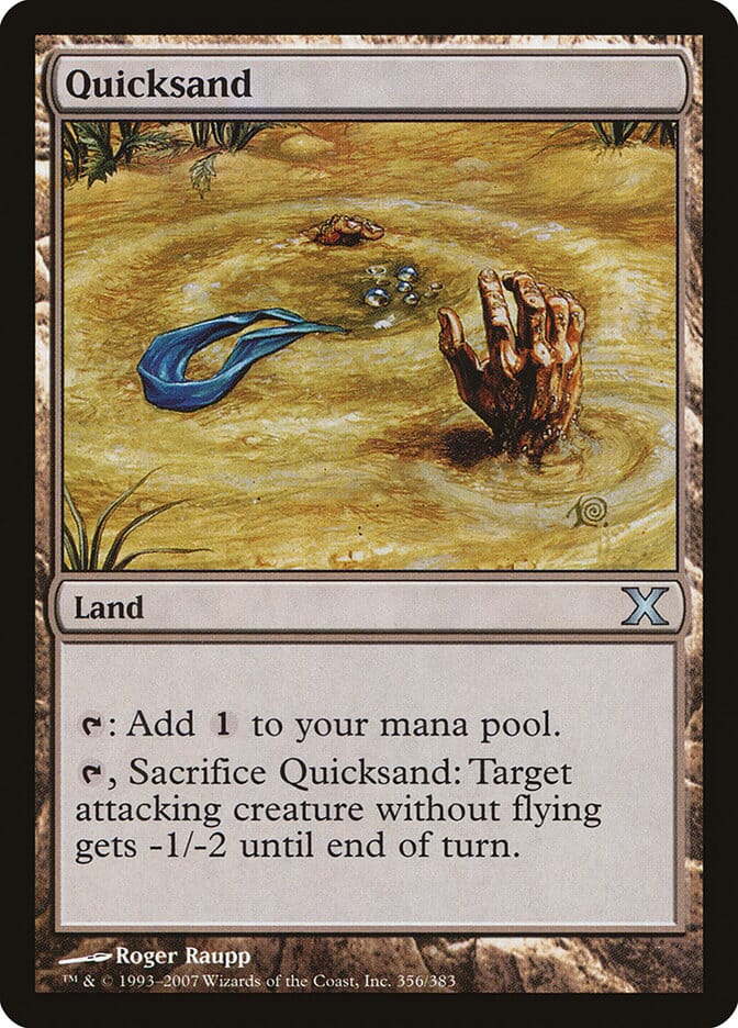 Quicksand [Tenth Edition] MTG Single Magic: The Gathering  | Multizone: Comics And Games