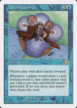 Zur's Weirding [Classic Sixth Edition] MTG Single Magic: The Gathering  | Multizone: Comics And Games