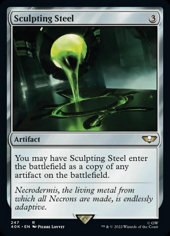 Sculpting Steel [Universes Beyond: Warhammer 40,000] MTG Single Magic: The Gathering  | Multizone: Comics And Games