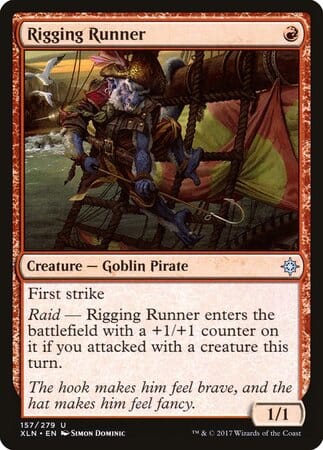 Rigging Runner [Ixalan] MTG Single Magic: The Gathering  | Multizone: Comics And Games