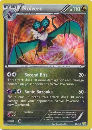 Noivern (30/30) [XY: Trainer Kit - Noivern] Pokemon Single Pokémon  | Multizone: Comics And Games