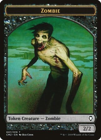 Zombie Token [Commander Anthology Volume II Tokens] MTG Single Magic: The Gathering  | Multizone: Comics And Games