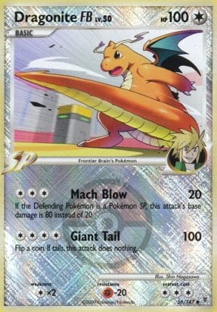 Dragonite FB LV.50 (56/147) (League Promo) [Platinum: Supreme Victors] Pokemon Single Pokémon  | Multizone: Comics And Games