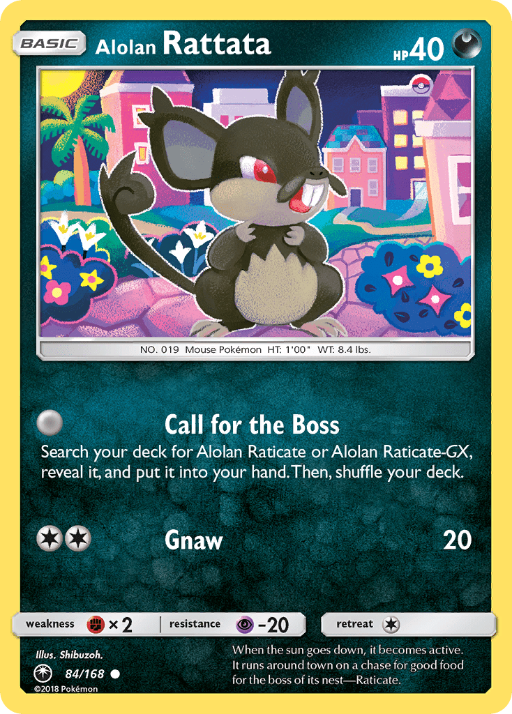Alolan Rattata (84/168) [Sun & Moon: Celestial Storm] Pokemon Single Pokémon  | Multizone: Comics And Games