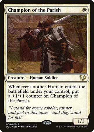 Champion of the Parish [Duel Decks: Blessed vs. Cursed] MTG Single Magic: The Gathering  | Multizone: Comics And Games