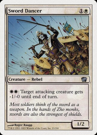 Sword Dancer [Eighth Edition] MTG Single Magic: The Gathering  | Multizone: Comics And Games