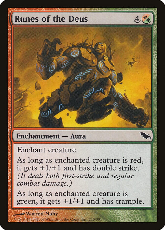 Runes of the Deus [Shadowmoor] MTG Single Magic: The Gathering  | Multizone: Comics And Games