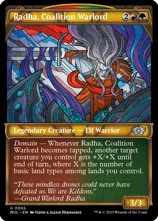 Radha, Coalition Warlord [Multiverse Legends] MTG Single Magic: The Gathering  | Multizone: Comics And Games