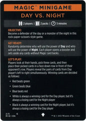 Day Vs. Night (Magic Minigame) [Innistrad: Midnight Hunt Minigame] MTG Single Magic: The Gathering  | Multizone: Comics And Games