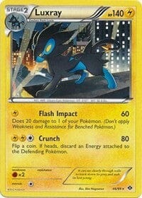 Luxray (46/99) (Theme Deck Exclusive) [Black & White: Next Destinies] Pokemon Single Pokémon  | Multizone: Comics And Games