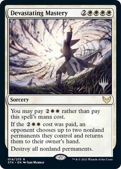 Devastating Mastery (Promo Pack) [Strixhaven: School of Mages Promos] MTG Single Magic: The Gathering  | Multizone: Comics And Games
