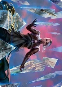 Behold the Multiverse Art Card (Gold-Stamped Signature) [Kaldheim: Art Series] MTG Single Magic: The Gathering  | Multizone: Comics And Games