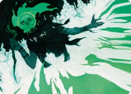 Bone Splinters Art Card [Dominaria United Art Series] MTG Single Magic: The Gathering  | Multizone: Comics And Games